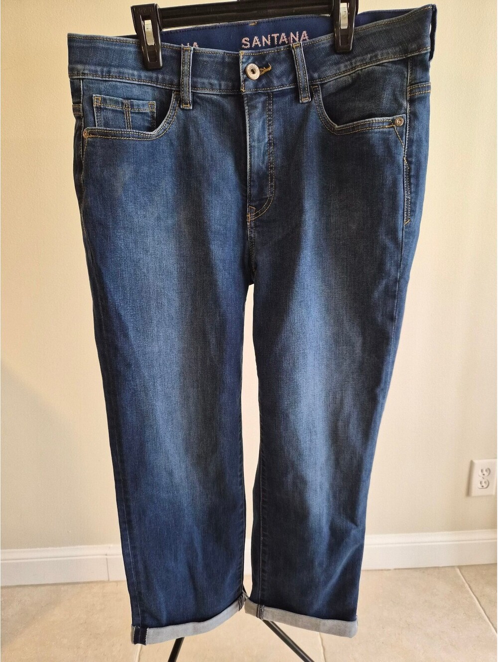 Santana Jeans Women's Blue Denim Jeans Size 10 0093